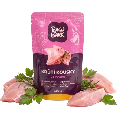 Krůtí kousky ve vývaru